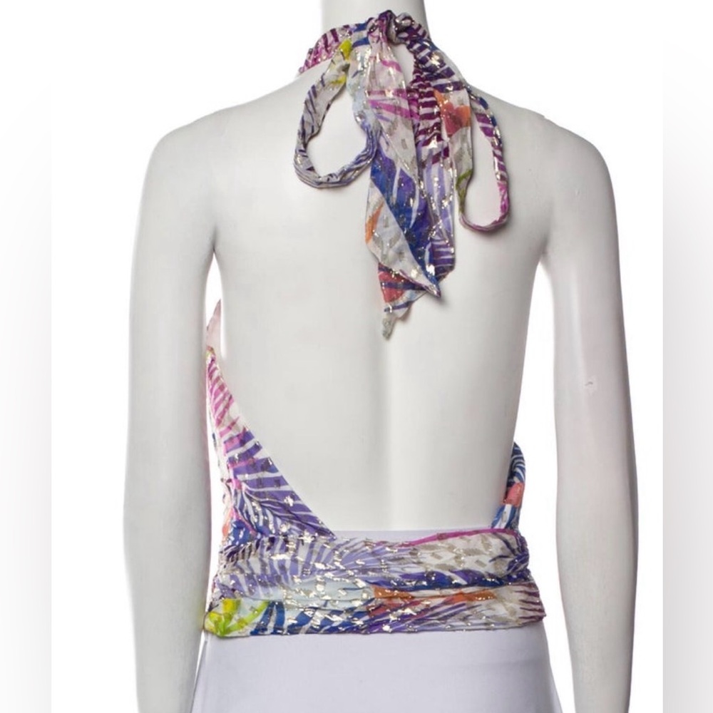 Ramy Brook Multicolor Halter Top - Picture 2 of 3